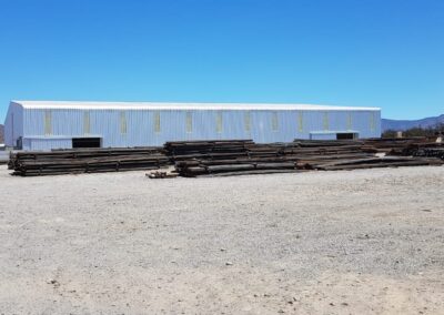 Construcción de Galpón Tubest en Chile